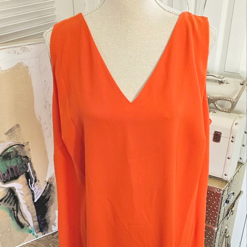 RALPH LAUREN ORANGE DRESS🧡 - Picture 2 of 13